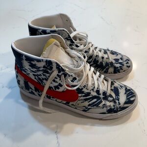 Nike Blazer Sneakers - Red and Blue